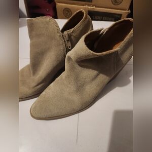 Women's Leather Ankle Booties